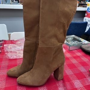 Steve Madden Ninny Knee High Suede Boots Used